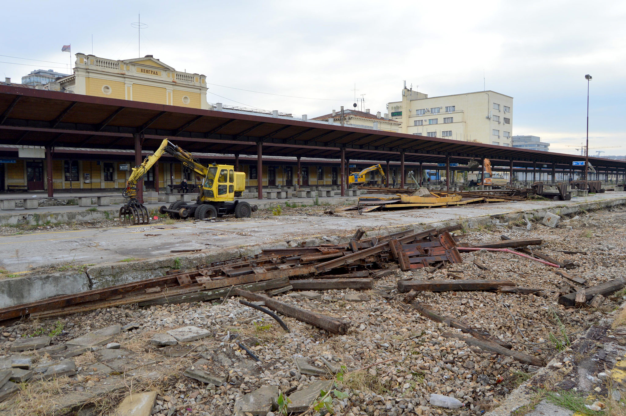 Belgrade railway station, 2018